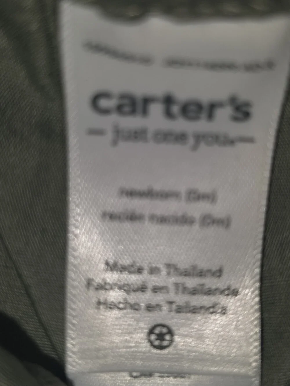 Bundled Set of 3 NWT 2-Piece Infant Boy's NEWBORN Outfits from CARTER'S